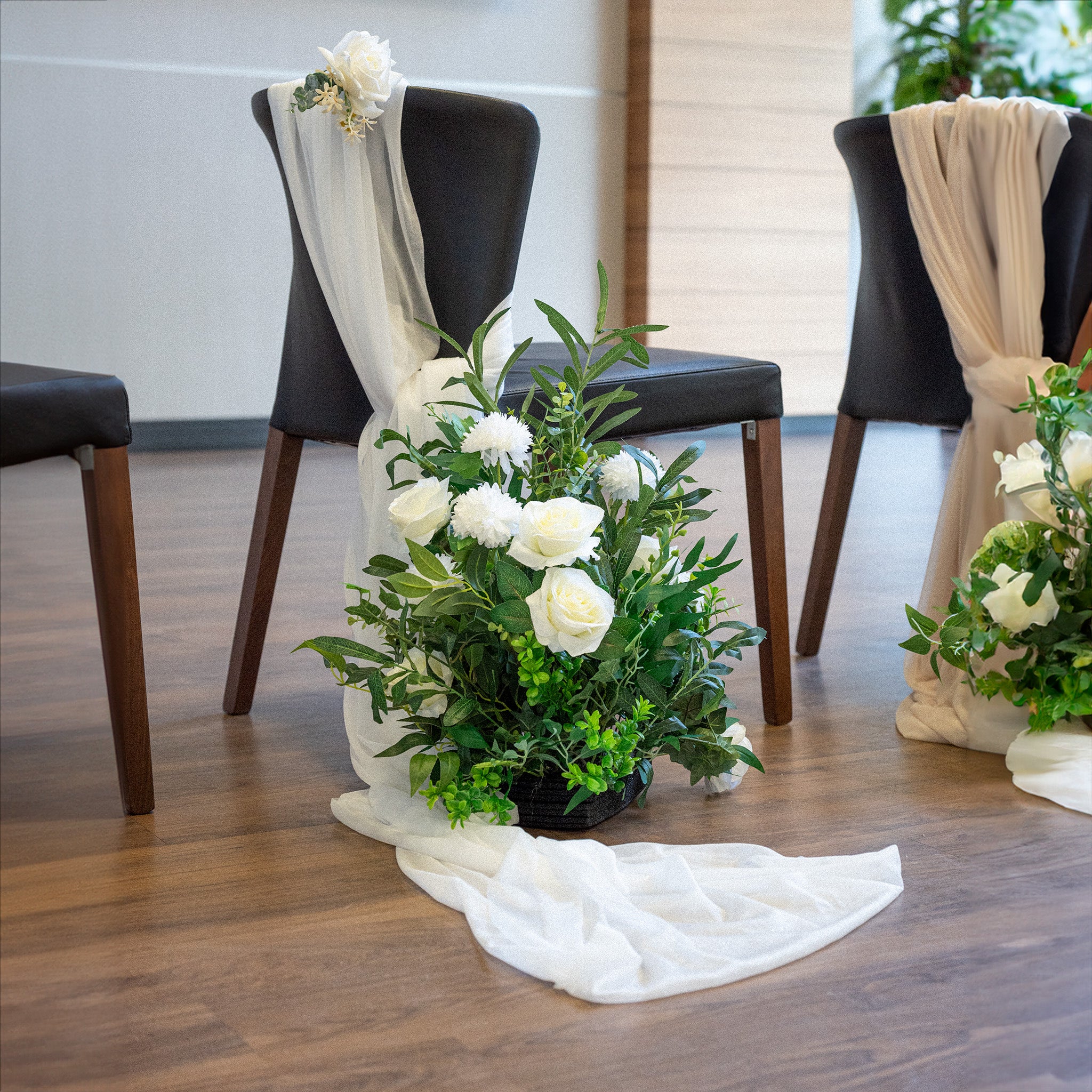 Ivory Dreams Floor Florals