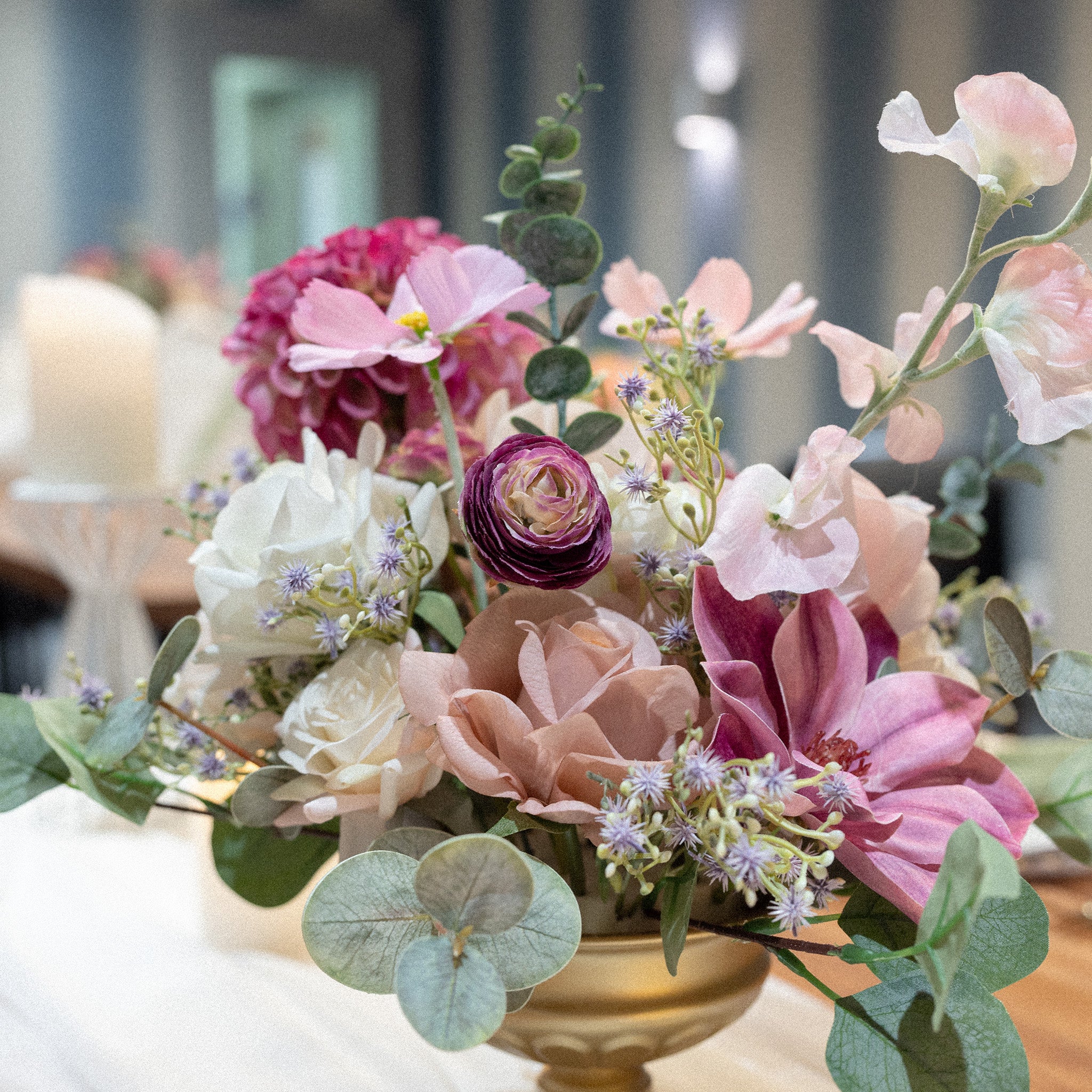 Plum Bliss Table Centerpiece