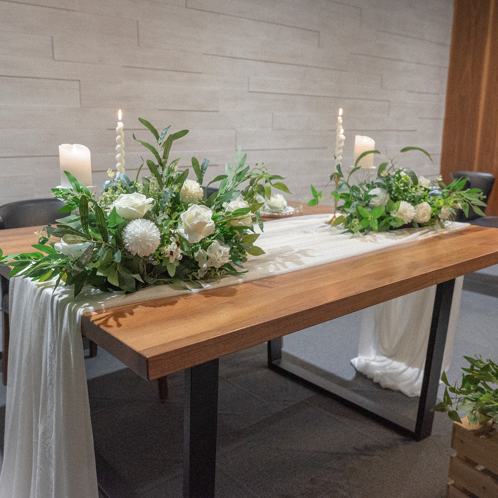 Ivory Dreams Sweetheart Table Three-Piece Set