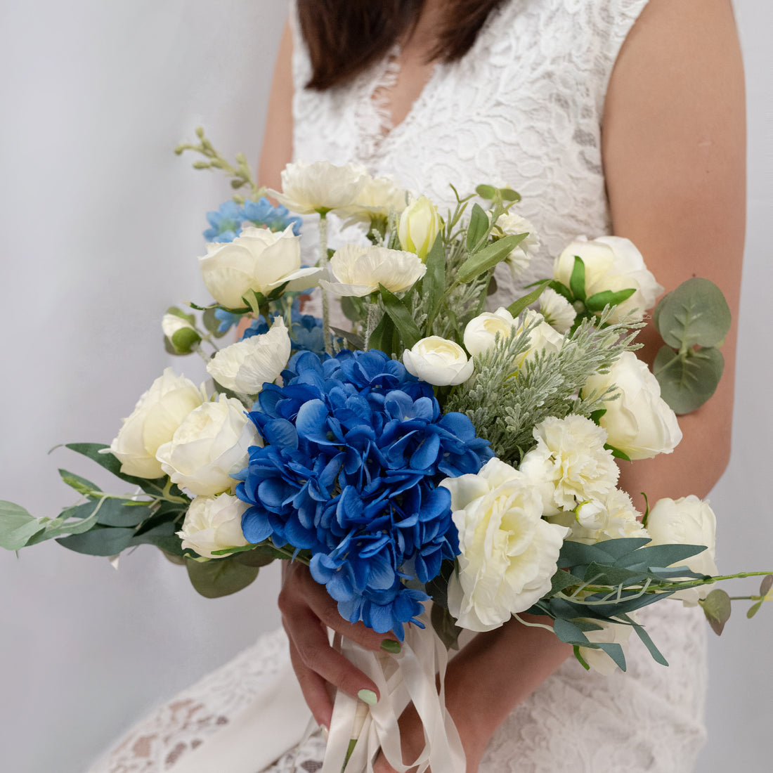Blue enchanted bouquet