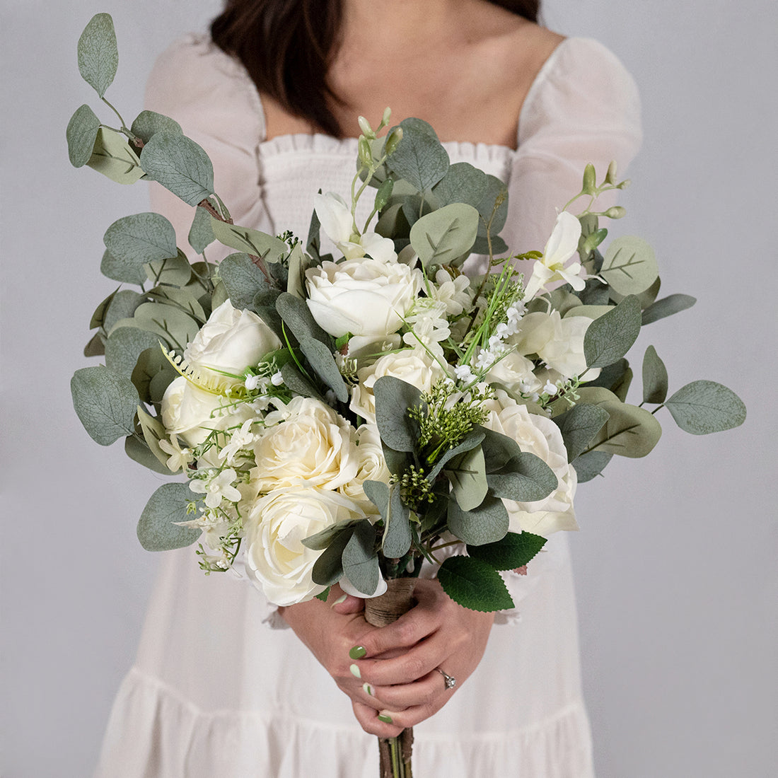 Roses &amp; lace bouquet