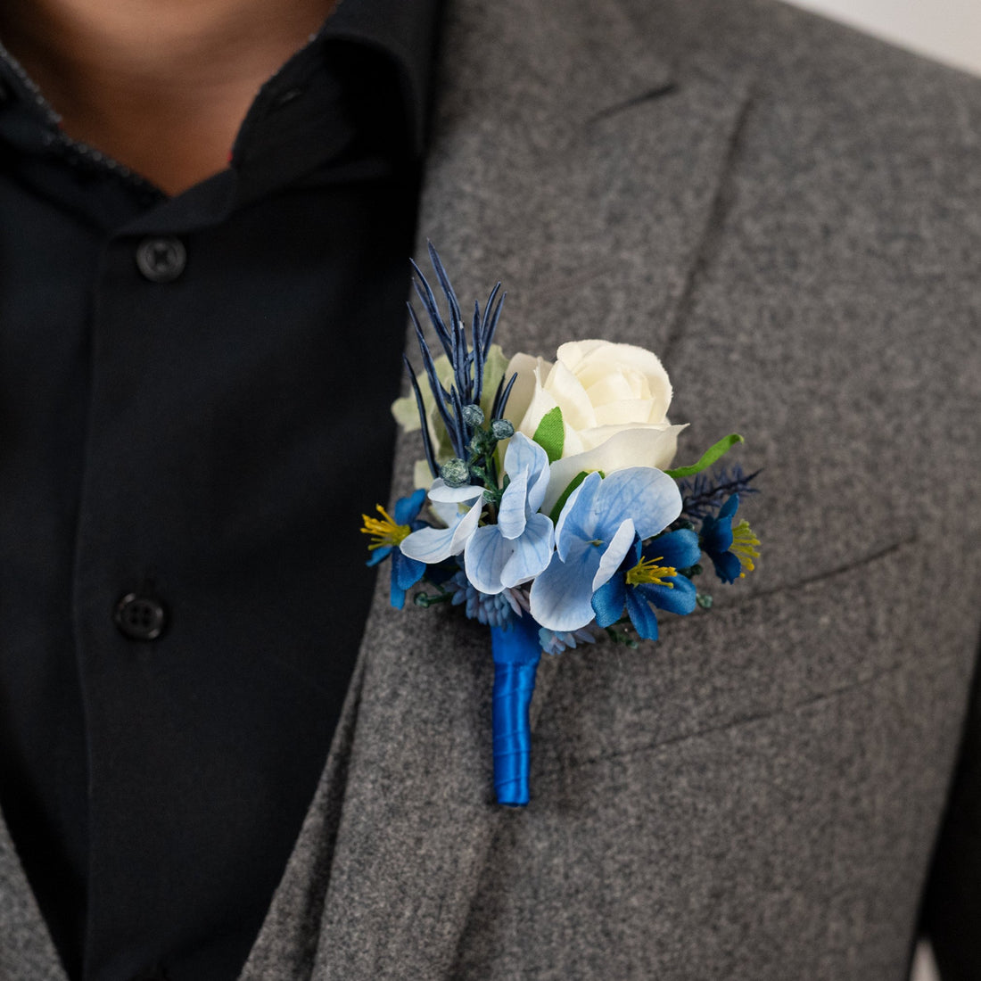 Ocean breeze boutonniere