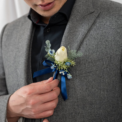 Tranquil tulip boutonniere - Clearance For Sale