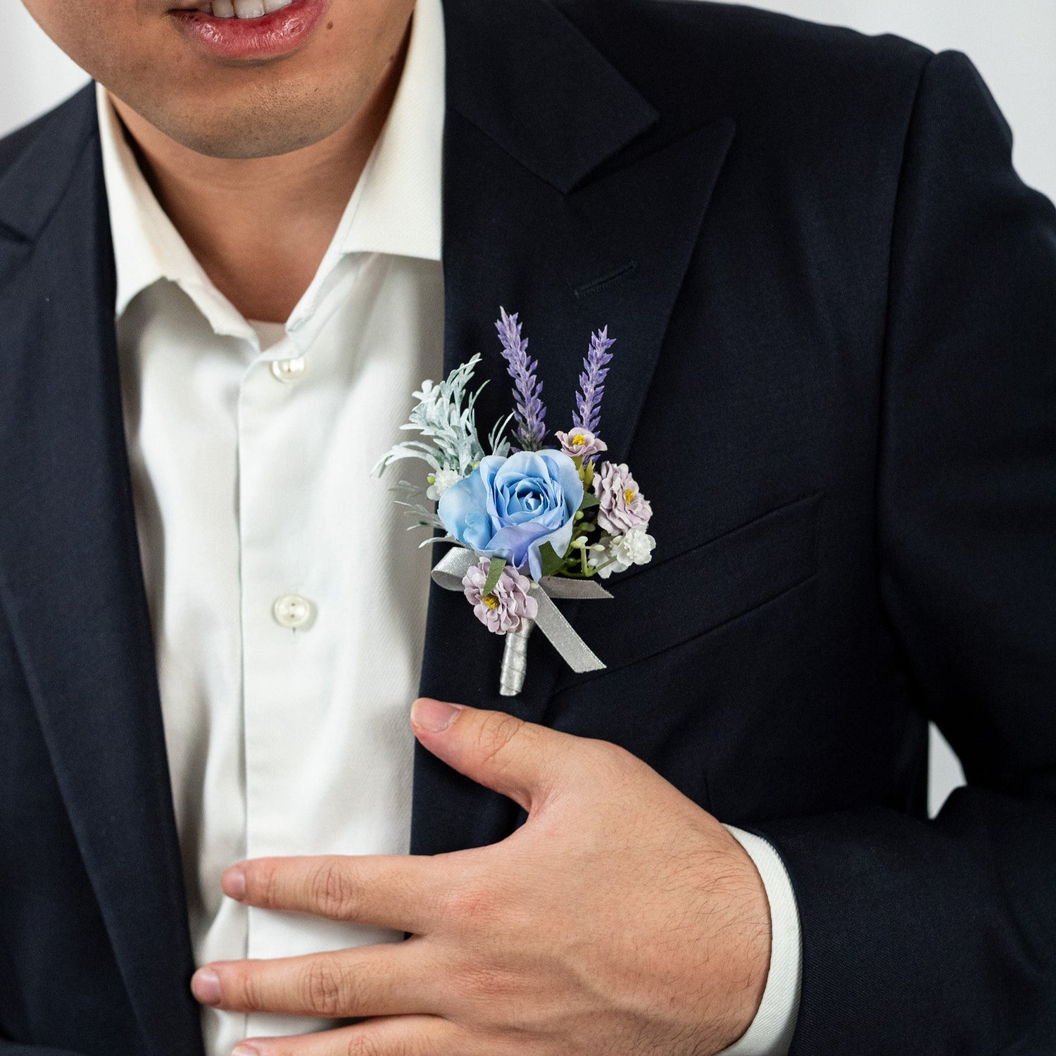 Lavender skies boutonniere - Clearance For Sale