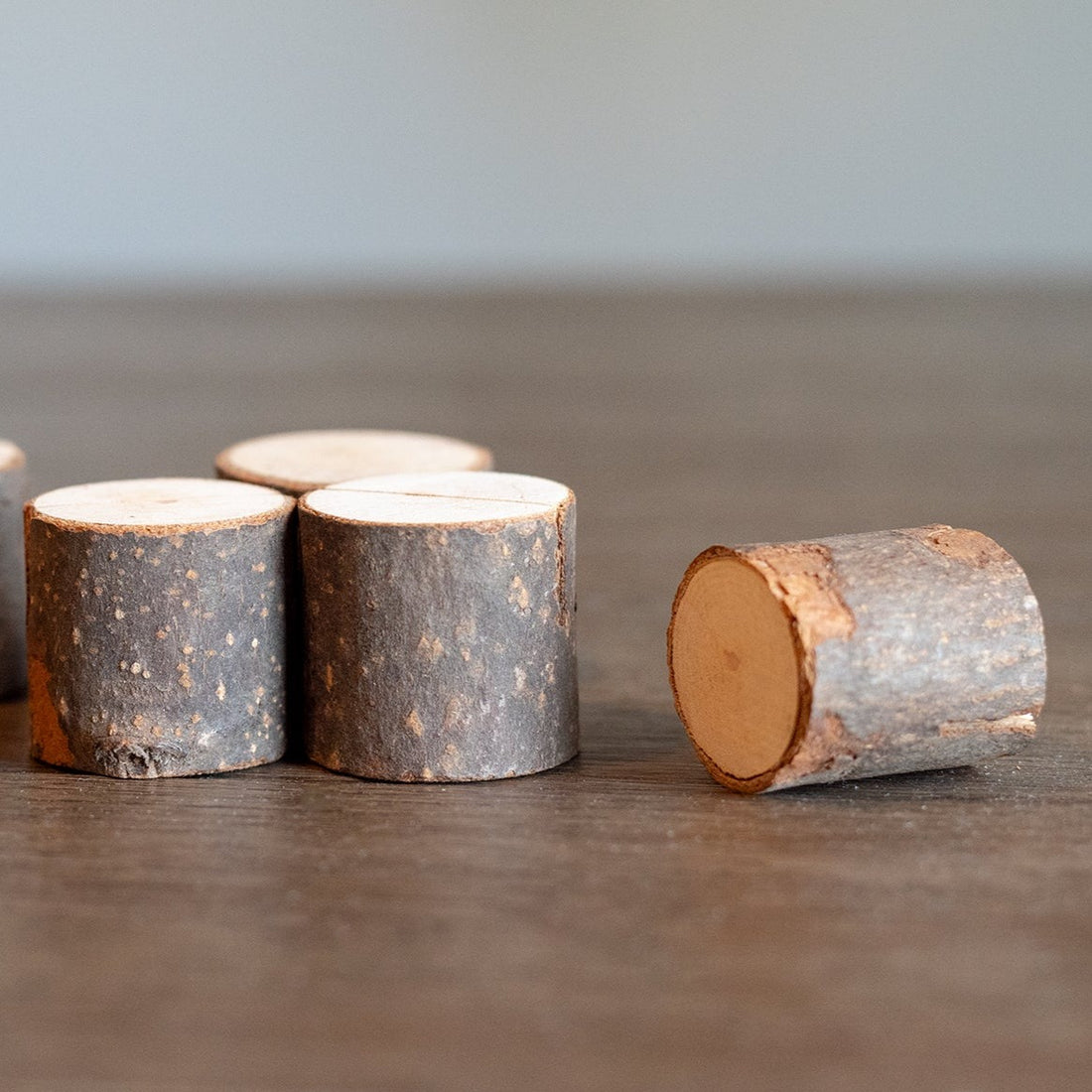 Wood Table Card Holders