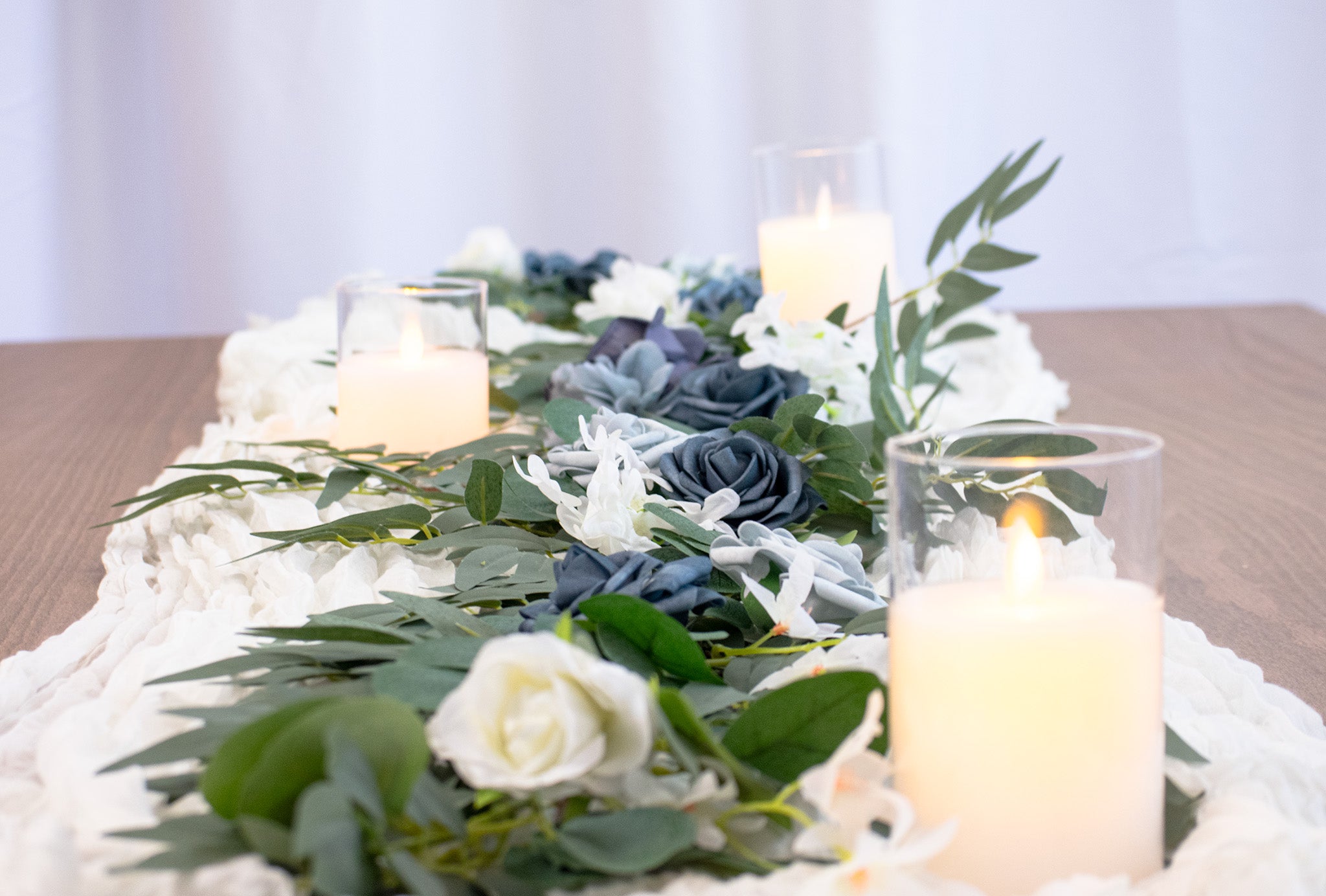 White Table Runner