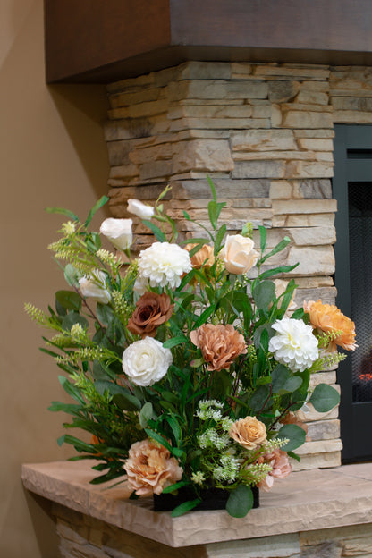 Cocoa Bloom Floor Florals